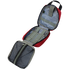The Condor Rip-Away EMT Pouch in MultiCam is open, showing gray interior compartments, elastic straps, and a zippered mesh pocket—ideal for organizing bushcraft tools or shooting range essentials.