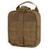 The Condor Rip-Away EMT Pouch is a tan tactical pouch with a handle, buckle closure, and front MOLLE webbing for modular attachment.