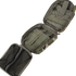 A top view of the Condor Rip-Away EMT Pouch in Scorpion OCP, featuring an open design with internal mesh pocket, elastic straps, and a zippered closure.