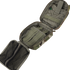 A top view of the Condor Rip-Away EMT Pouch in Scorpion OCP, featuring an open design with internal mesh pocket, elastic straps, and a zippered closure.