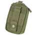 The Condor i-Pouch in Scorpion OCP is a compact tactical pouch with MOLLE webbing, front strap, and snap button for secure gear attachment.