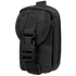 The Condor i-Pouch is a compact black tactical pouch with a front buckle closure and flap cover, made from durable fabric for carrying gear or accessories.
