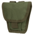 The Condor Handcuff Pouch is a green, rectangular nylon pouch with a Velcro-secured flap and reinforced edge stitching.