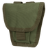 The Condor Handcuff Pouch is a green, rectangular canvas pouch with a flap closure and reinforced edges, designed for carrying small items or gear.