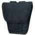 The Condor Handcuff Pouch is a black nylon case with a flap cover and reinforced stitching, designed for securely carrying handcuffs or small tools.