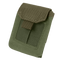 The Condor EMT Glove Pouch is a compact olive drab tactical pouch with a flap closure and hook-and-loop fastener, made from durable fabric.