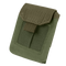 The Condor EMT Glove Pouch is a compact olive drab tactical pouch with a flap closure and hook-and-loop fastener, made from durable fabric.