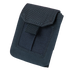 The Condor EMT Glove Pouch is a black nylon case featuring a flap closure and rear belt loop, ideal for carrying small items or accessories.