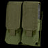 The Condor Double M4 Mag Pouch in Olive Drab features multiple pockets for military use.