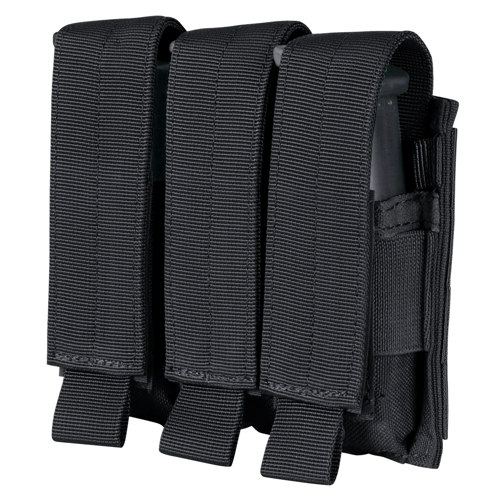 Condor Tactique Triple apilador open-top M4 Mag Pouch marron