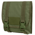 The Condor Large Utility Pouch in Olive Drab features two buckle closures, a front flap, and reinforced stitching—ideal for carrying gear or supplies.