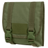 The Condor Large Utility Pouch in Olive Drab features two buckle closures, a front flap, and reinforced stitching—ideal for carrying gear or supplies.