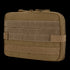 The Condor T & T Pouch is a tan tactical pouch with MOLLE webbing and a zipper closure, perfect for organizing gear and attaching to packs—ideal for law enforcement or everyday carry.