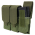 The Condor Triple M4 Mag Pouch in Scorpion OCP holds three rifle magazines, features hook-and-loop flaps for security, and is ideal for law enforcement and first responders.