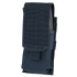 The Condor Single M4 Mag Pouch is a black tactical nylon pouch with a flap cover and hook-and-loop closure, designed to securely hold an M4 magazine or small equipment.