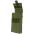 The Condor Shotgun Reload Pouch is a green tactical pouch with a flap closure, metal grommets, and Velcro, ideal for carrying tools or accessories.
