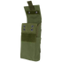 The Condor Shotgun Reload Pouch features an olive green durable fabric, a flap with snap buttons and Velcro closure, providing secure storage for your gear.