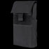 The Condor Shotgun Reload Pouch is a black rectangular nylon pouch with a hook-and-loop flap closure, ideal for carrying small items or accessories.