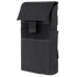 The Condor Shotgun Reload Pouch is a black rectangular nylon pouch with a hook-and-loop flap closure, ideal for carrying small items or accessories.