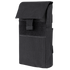 The Condor Shotgun Reload Pouch is a black rectangular nylon pouch with a hook-and-loop flap closure, ideal for carrying small items or accessories.