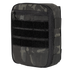 The Condor Sidekick Pouch in MultiCam Black features zipper closure, MOLLE webbing, and front Velcro strips for tactical use.