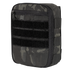The Condor Sidekick Pouch in MultiCam Black features zipper closure, MOLLE webbing, and front Velcro strips for tactical use.