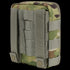 The Condor Sidekick Pouch - Scorpion OCP is a camouflage tactical pouch featuring MOLLE webbing and two vertical straps with snap-button closures on the back.