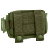 The Condor Digi Pouch is a compact olive green tactical pouch featuring dual snap-button straps and rear webbing for secure attachment.