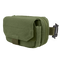 The Condor Digi Pouch in Olive Drab features a fold-over flap, buckle closure, and multiple compartments, shown against a white background.