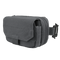 The Condor Digi Pouch | SALE is a small, gray, rectangular fabric pouch with a front flap and buckle, designed to attach to a belt or strap—ideal for EDC or the shooting range.