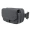 The Condor Digi Pouch | SALE is a small, gray, rectangular fabric pouch with a front flap and buckle, designed to attach to a belt or strap—ideal for EDC or the shooting range.