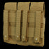 Condors Triple AK Kangaroo Mag Pouch in Scorpion OCP has three compartments and secure straps—perfect for military, EDC, or bushcraft gear attachment to vests.