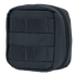 The Condor 4 x 4 Utility Pouch is a compact black nylon pouch with horizontal front webbing and a zippered closure, made for modular attachment to packs or gear—perfect for EDC or bushcraft use.