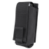 The Condor OC Pouch is a black nylon case with a flap cover and hook-and-loop closure, designed to securely hold and protect a small device or tool.