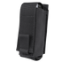 The Condor OC Pouch is a black nylon case with a flap cover and hook-and-loop closure, designed to securely hold and protect a small device or tool.