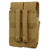 The Condor Double AK Kangaroo Mag Pouch in Scorpion OCP features two compartments, MOLLE straps, and snap closures—perfect for military gear, first responders, or shooting range essentials.