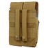 The Condor Double AK Kangaroo Mag Pouch in Scorpion OCP features two compartments, MOLLE straps, and snap closures—perfect for military gear, first responders, or shooting range essentials.