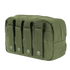 The Condor Utility Pouch - Scorpion OCP features four vertical front straps and snap buttons, crafted from durable fabric—perfect for EDC or military use.