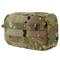 The Condor Utility Pouch in Scorpion OCP features a rectangular shape, camouflage pattern, horizontal stitched loops, and a side zipper, shown against a white background.
