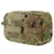 The Condor Utility Pouch in Scorpion OCP features a rectangular shape, camouflage pattern, horizontal stitched loops, and a side zipper, shown against a white background.