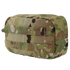 The Condor Utility Pouch in Scorpion OCP features a rectangular shape, camouflage pattern, horizontal stitched loops, and a side zipper, shown against a white background.