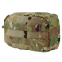 The Condor Utility Pouch in Scorpion OCP features a rectangular shape, camouflage pattern, horizontal stitched loops, and a side zipper, shown against a white background.