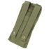 Condor Radio Pouch in MultiCam with two snap-button straps on the back for easy attachment to MOLLE gear—ideal for EDC or military use.