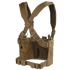 The Condor Ops Chest Rig features adjustable shoulder straps, a mesh back panel, and MOLLE webbing for attaching gear.