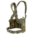 The Condor Ops Chest Rig - Scorpion OCP features adjustable straps, mesh backing, and multiple gear attachment points.