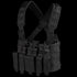 The Condor Recon Chest Rig features adjustable straps, multiple pouches, and MOLLE webbing for carrying magazines and gear.