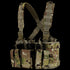 The Condor Recon Chest Rig in Scorpion OCP features multiple pouches and adjustable shoulder straps, ideal for carrying magazines and gear in a versatile camouflage design.
