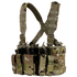 The Condor Recon Chest Rig in Scorpion OCP features multiple pouches and adjustable shoulder straps, ideal for carrying magazines and gear in a versatile camouflage design.