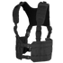 The Condor Ronin Chest Rig is a black tactical vest with adjustable straps, buckles, and MOLLE webbing, displayed on a white background.
