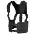 The Condor Ronin Chest Rig is a black tactical vest with adjustable straps, buckles, and MOLLE webbing, displayed on a white background.